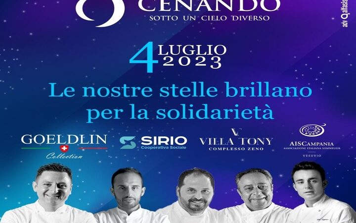 Cenando sotto Un Cielo Diverso 2023 locandina