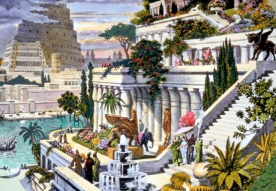 le meraviglie del mondo antico, giardini pensili di Babilonia