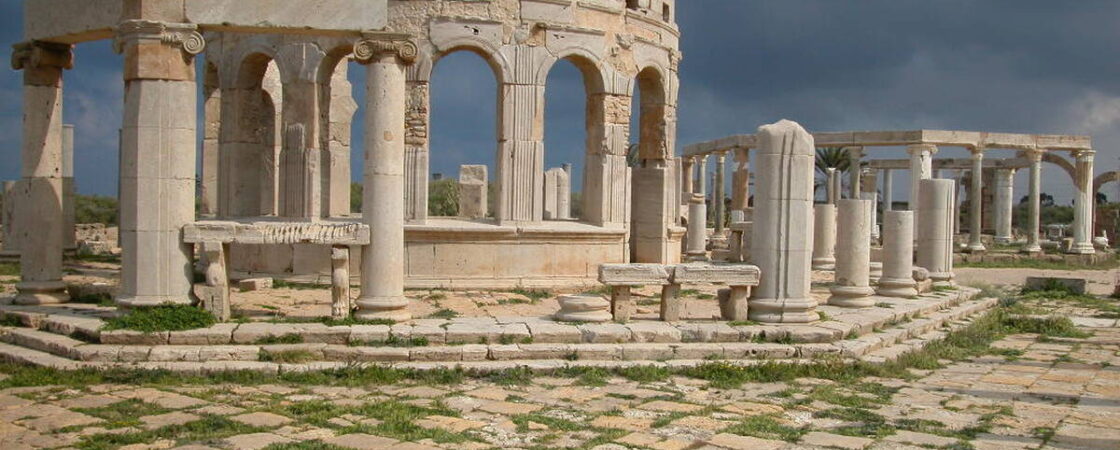 la città di Leptis Magna