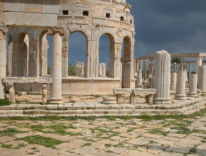 la città di Leptis Magna