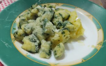 Gnocchi di patate e spinaci (fonte: archivio personale)