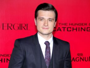 Film con Josh Hutcherson. L'attore Josh Hutcherson sul red carpet.