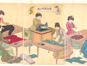 Donne giapponesi in epoca meiji