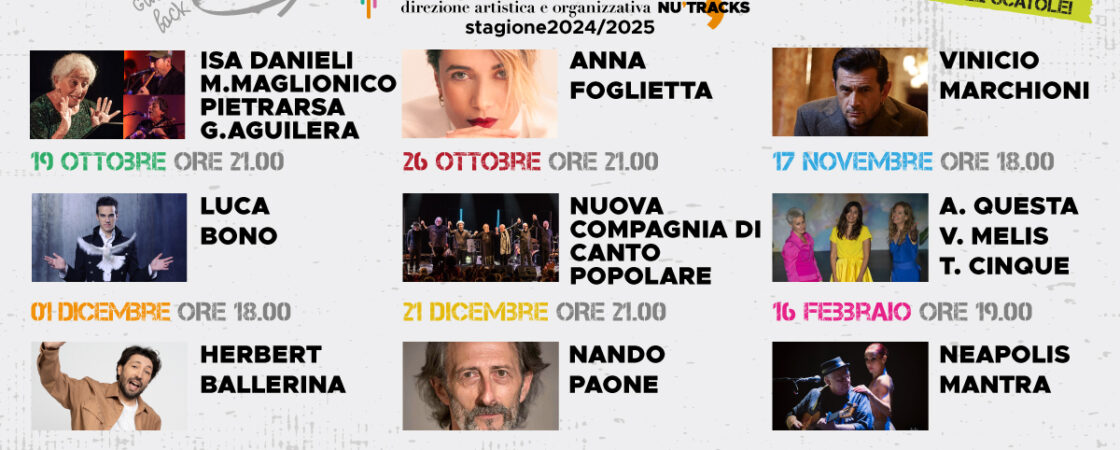 stagione 2024/25 del Teatro Bolivar