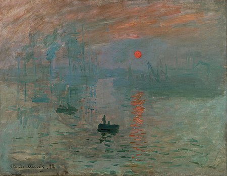 Quadro impressionista famoso: L'impressione di Monet