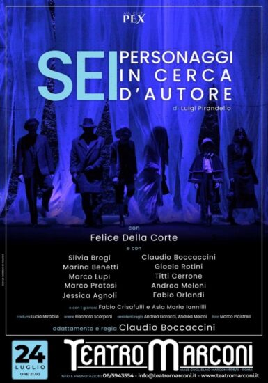 Sei personaggi in cerca d'autore al Marconi | Recensione