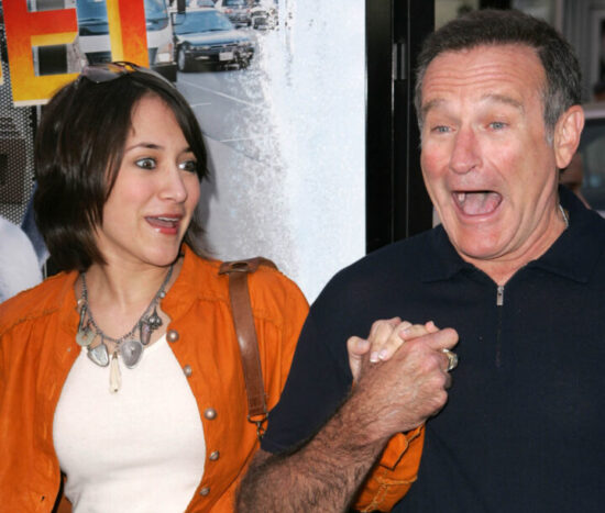 Robin Williams Omaggio - premiere di Happy Feet 2006  con Zelda