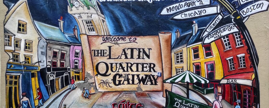 Cosa visitare a Galway: immagine del Latin Quarter