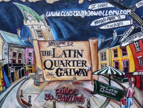 Cosa visitare a Galway: immagine del Latin Quarter