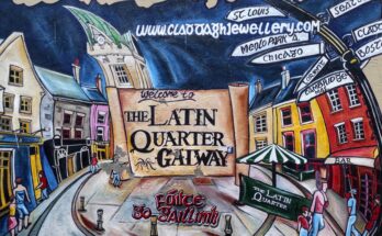 Cosa visitare a Galway: immagine del Latin Quarter