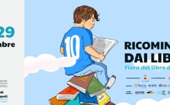 Ricomincio dai Libri, locandina di Luca Carnevale