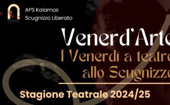 I venerdì a teatro allo Scugnizzo Liberato: in partenza la rassegna teatrale Venerd’Arte