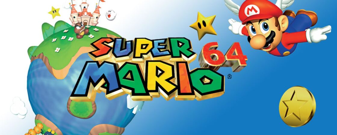 Super Mario e raggi cosmici: copertina di SM64